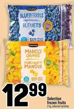Marché Adonis Selection frozen fruits offer