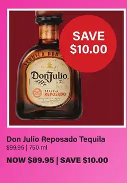 LCBO Don Julio Reposado Tequila offer