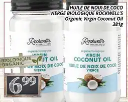 Supermarché PA HUILE DE NOIX DE COCO VIERGE BIOLOGIQUE ROCKWELL'S | Organic Virgin Coconut Oil offer
