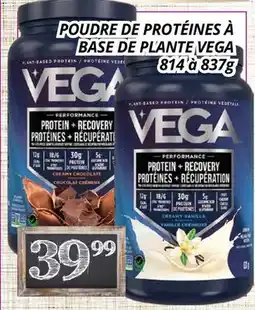 Supermarché PA POUDRE DE PROTÉINES À BASE DE PLANTE VEGA offer