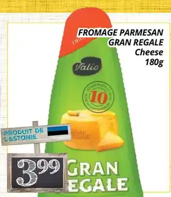 Supermarché PA FROMAGE PARMESAN GRAN REGALE | Cheese offer