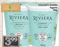 Supermarché PA YOGOURTS RIVIERA | Yogurts offer