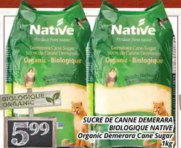 Supermarché PA SUCRE DE CANNE DEMERARA BIOLOGIQUE NATIVE | ORGANIC DEMERARA CANE SUGAR offer