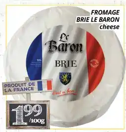 Supermarché PA FROMAGE BRIE LE BARON | CHEESE offer