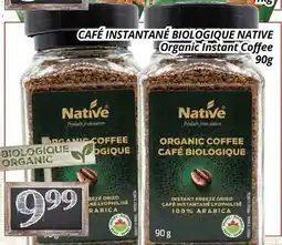 Supermarché PA CAFÉ INSTANTANÉ BIOLOGIQUE NATIVE | Organic Instant Coffee offer