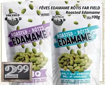 Supermarché PA FÈVES EDAMAME RÔTIS FAR FIELD | Roasted Edamame offer