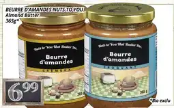 Supermarché PA BEURRE D'AMANDES NUTS TO YOU | ALMOND BUTTER offer