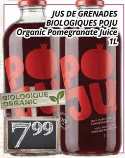 Supermarché PA JUS DE GRENADES BIOLOGIQUES POJU | Organic Pomegranate Juice offer