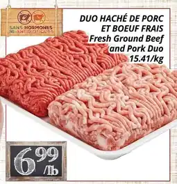 Supermarché PA DUO HACHÉ DE PORC ET BOEUF FRAIS | Fresh Ground Beef and Pork Duo offer