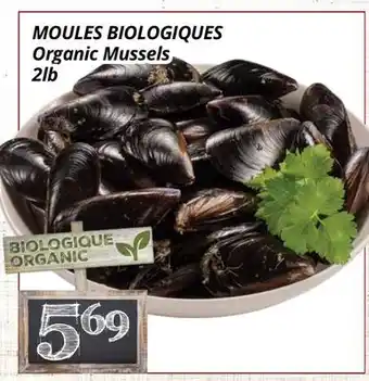 Supermarché PA MOULES BIOLOGIQUES | Organic Mussels offer