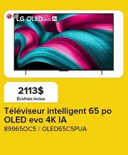Leon's LG Téléviseur intelligent 65 po OLED evo 4K IA OLED65C5PUA offer