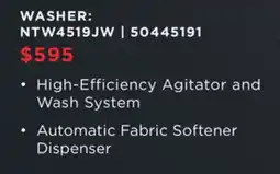 Leon's Amana White Top-Load Washer (4.4 cu. ft.) & Gas Dryer (6.5 cu. ft.) - NTW4519JW/NGD4655EW offer