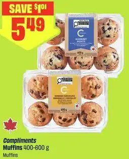 FreshCo Compliments Muffins offer