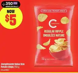 FreshCo Compliments Value Size Potato Chips offer