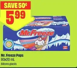 FreshCo Mr. Freeze Pops offer