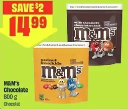 FreshCo M&M's Chocolate offer