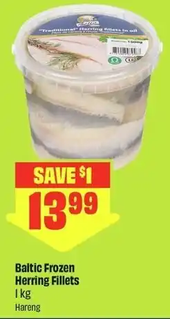 FreshCo Baltic Frozen Herring Fillets offer
