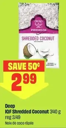 FreshCo Deep IQF Shredded Coconut offer