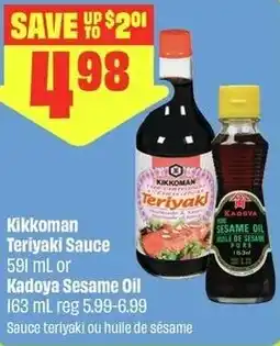 FreshCo Kikkoman Teriyaki Sauce offer