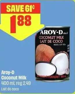FreshCo Aroy-D Coconut Milk offer