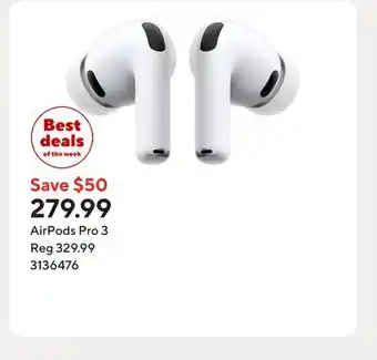 Staples AirPods Pro 3 offer