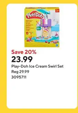 Staples Play-Doh Ice Cream Swirl Set offer