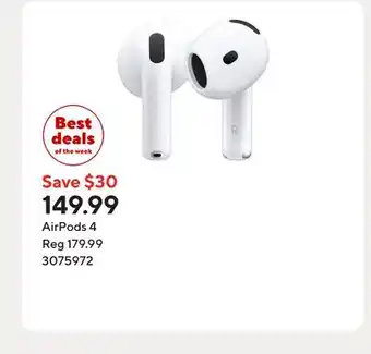 Staples AirPods 4 offer