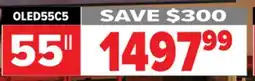 2001 Audio Video OLED55C5 OLED evo AI C5 4K Smart TV 2025 offer