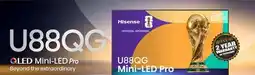 2001 Audio Video 55U88QG Hisense 55 U88QG Mini-LED Pro offer