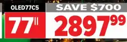 2001 Audio Video OLED evo AI C5 4K Smart TV 2025 77 offer