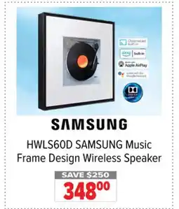 2001 Audio Video SAMSUNG Music Frame Design Wireless Speaker offer