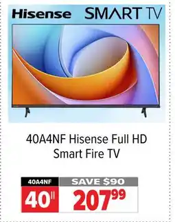 2001 Audio Video 40A4NF Hisense 40|| Full HD Smart Fire TV offer
