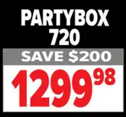 2001 Audio Video PARTYB720 JBL Party Boxes! offer