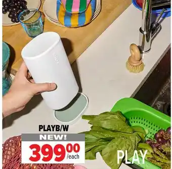 2001 Audio Video PLAYB/W SONOS SPEAKER offer