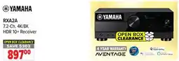 2001 Audio Video RXA2A Yamaha 7.2-Ch. 4K/8K HDR 10+ Receiver offer