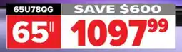 2001 Audio Video 65U78QG HISENSE 65|| U78QG Mini-LED Pro offer