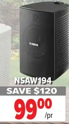 2001 Audio Video NSAW194 YAMAHA Indoor/Outdoor Speakers offer