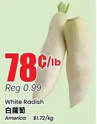 Btrust Supermarket White Radish offer