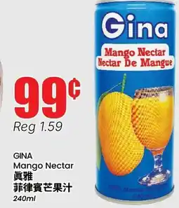 Btrust Supermarket GINA Mango Nectar offer