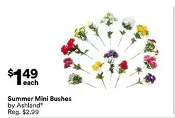 Michaels Summer Mini Bushes by Ashland offer