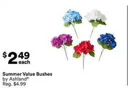 Michaels Summer Value Bushes by Ashland offer