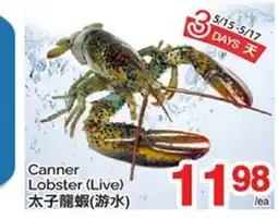 T&T Supermarket CANNER LOBSTER offer