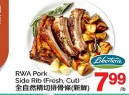 T&T Supermarket RWA PORK SIDE RIB offer