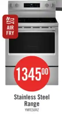 The Brick Maytag 30 5.3 Cu. Ft. Electric Range with No Preheat Air Fry - Stainless Steel - YMFES6030RZ offer