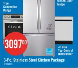 The Brick Kenmore 3-Piece Kitchen Appliance Package – Stainless Steel offer