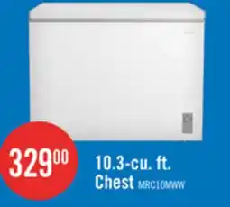 The Brick Midea 10.3 Cu. Ft. Convertible Chest Refrigerator-Freezer - MRC10M4CWW offer