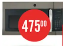 The Brick GE 1.6 Cu. Ft. Over-the-Range Microwave with Programmable Defrost and 300 CFM - Slate - JVM1635SLJC offer
