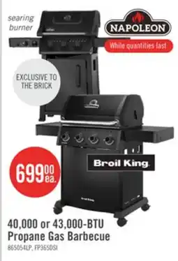 The Brick Broil King Crown 410 Shadow 40,000-BTU Propane Gas Grill - Black – 865054 offer