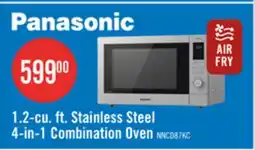 The Brick Panasonic 1.2 Cu. Ft. 4-in-1 Combination Oven with Air Fry - NNCD87KSC offer
