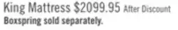 The Brick Serta iSeries NXG1200 Tight Top Firm King Mattress offer